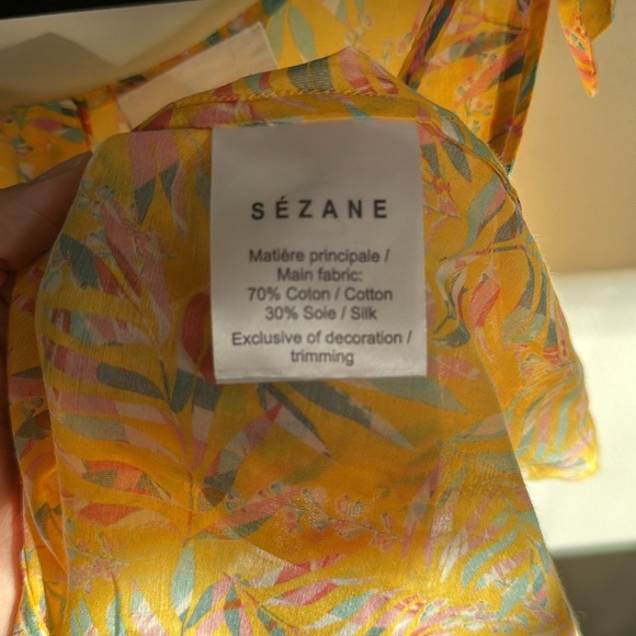 Adorable Sezane Tank Blouse - Picture 4 of 5